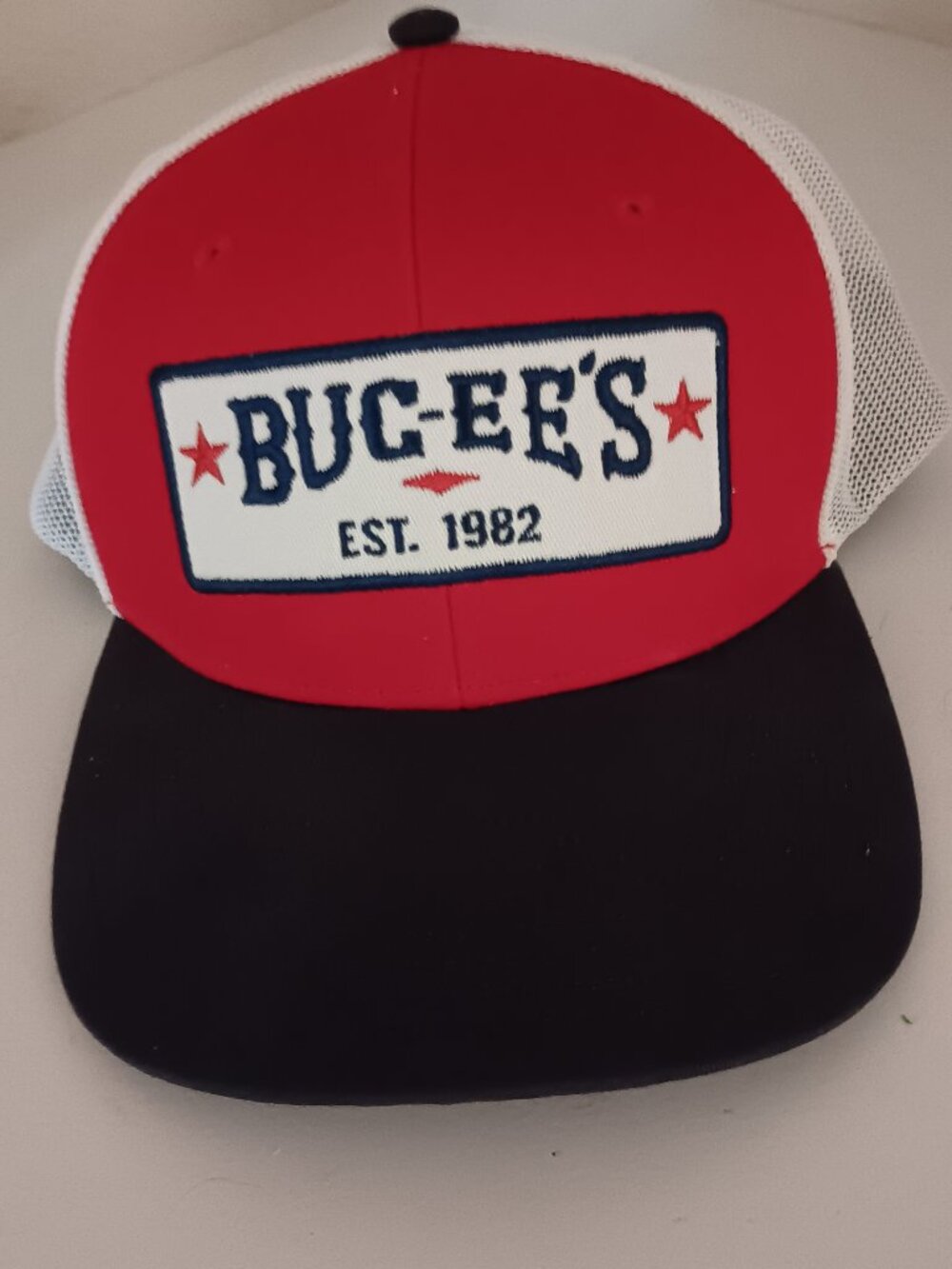 BUC-EE'S BRAND Est. 1982 Red White & Blue Cap Hat